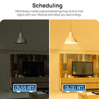 wipro 9W Bluetooth Enabled Smart Bulb B22 | 16 million Colours | White Tunable (Warm, Neutral & Cool White) | Dimmable | App-Control | Music Sync |...