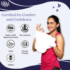 BLISSNATURAL Disposable Period Panties For Girls | (L-XL) Pack of 5 |