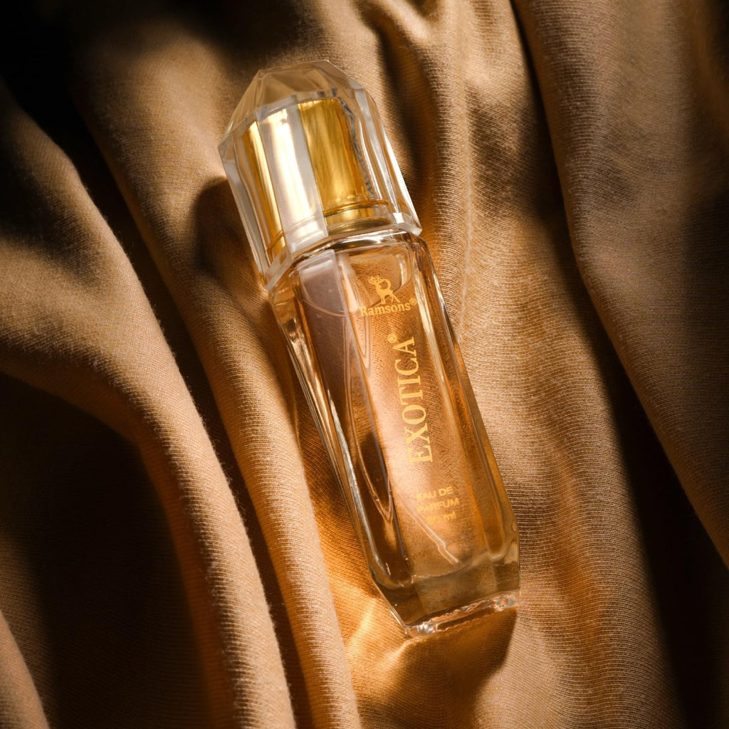 Ramsons Exotica Perfume for Women - 30ml | TN - Fruity,Sweet, Plum & Green | MN - Honey & Floral | BN - Amber, Vanilla & Musk