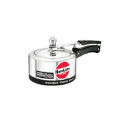 Hawkins Hevibase Induction Compatible Aluminium Inner Lid Pressure Cooker, 2 Litre, Silver (IH20)
