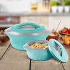 MILTON Royal 2500 Serving Casserole Double Walled Inner Stainless Steel 2050ml.