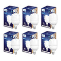 Philips 30-watt LED Bulb Factory Pack |AceBright High Wattage LED Bulb|Base: B22 Light Bulb for Home | Crystal White, Pack of 6