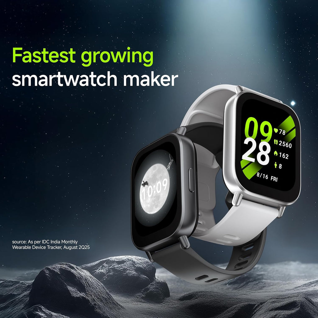 Redmi Watch 5 Active, 2" Display, Metal Body, 18 Day Battery, Bluetooth Calling, Advanced AI Noise Cancellation, Alexa, Matte Silver