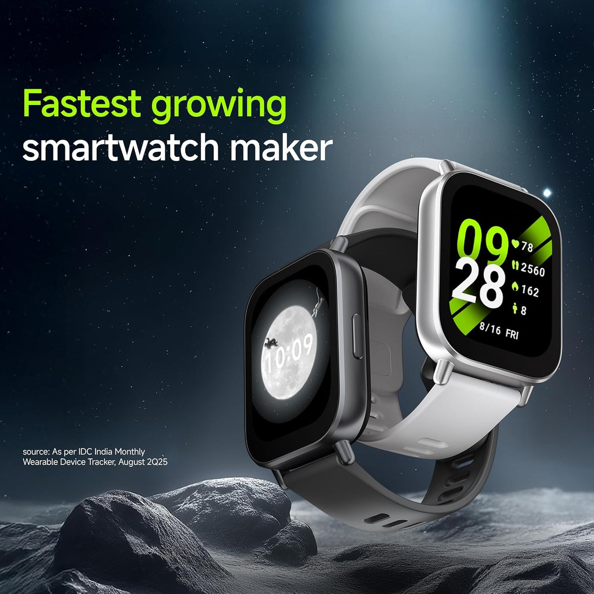 Redmi Watch 5 Active, 2" Display, Metal Body, 18 Day Battery, Bluetooth Calling, Advanced AI Noise Cancellation, Alexa, Matte Silver