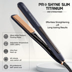 VEGA PROFESSIONAL Pro-Shine Slim Titanium Hair Straightener with 25mm
