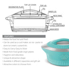 MILTON Royal 2500 Serving Casserole Double Walled Inner Stainless Steel 2050ml.
