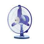 Orient Electric 230 MM Zippy Table cum Wall Fan | 2-in-1 Multi-purpose Fan | 2500 RPM High Speed | Adjustable Rocker for upward, downward movement | 2 year Warranty by Orient | White-Blue colour