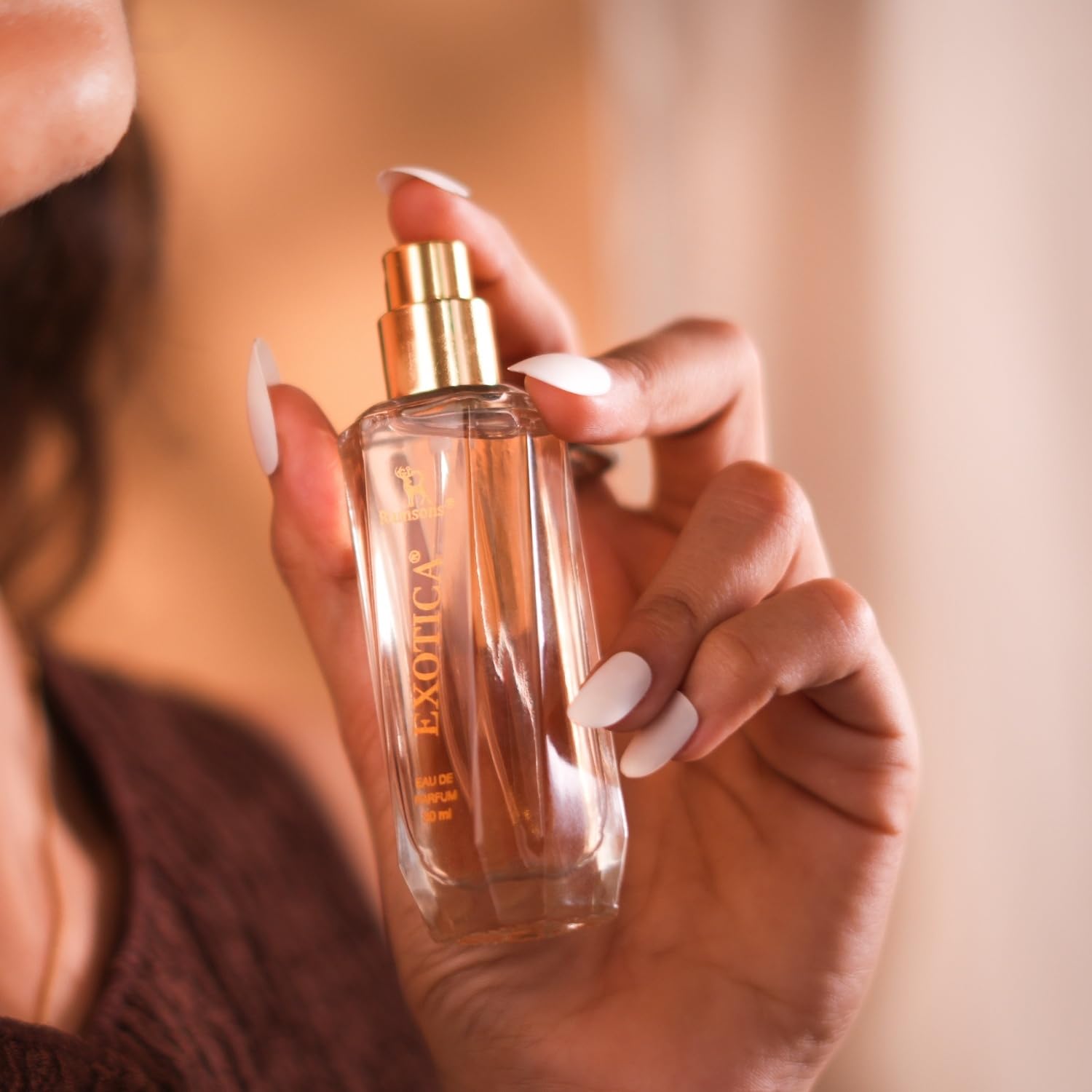 Ramsons Exotica Perfume for Women - 30ml | TN - Fruity,Sweet, Plum & Green | MN - Honey & Floral | BN - Amber, Vanilla & Musk