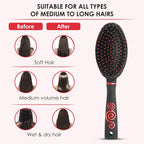 Agaro Royal Cushion Hair Brush Royal Round Hair Brush