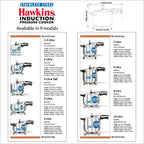 Hawkins 1.5 Litre Triply Stainless Steel Pressure Cooker, Inner Lid Induction Baby Cooker, Silver (HSST15)
