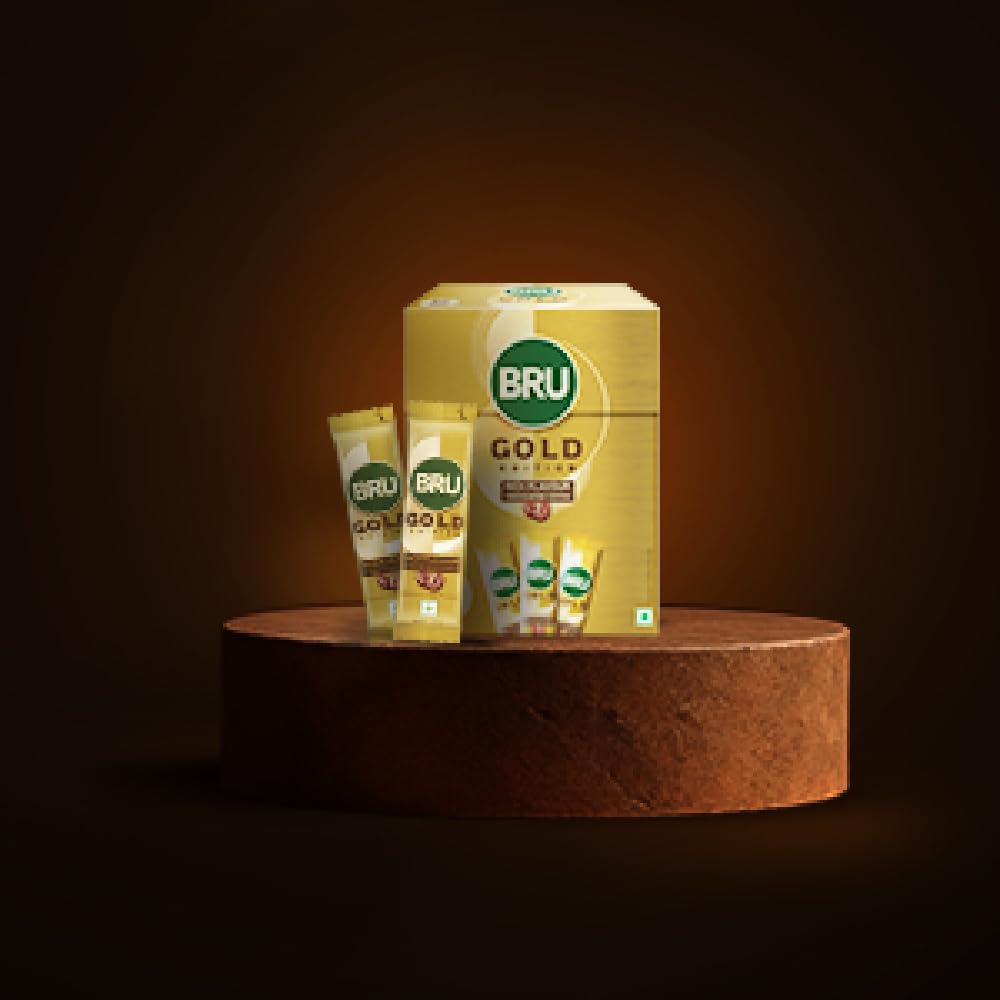 Bru Gold Edition 22.5g (Pack of 15 Single serve sachets)