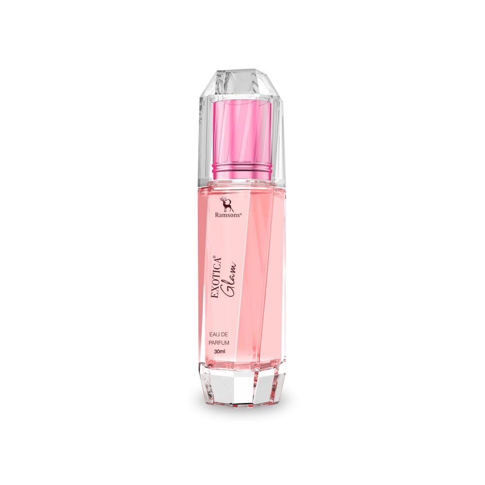 Ramsons Exotica Glam Perfume for Women - 30ml | TN - Fruity, Plum, Citrus & Green | MN - Spicy, Honey, Herbal & Floral | BN - Musk, Amber, Vanilla...
