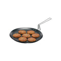 Hawkins Futura Induction Compatible Nonstick Flat Tava 30 cm, 4.88 mm (Black)