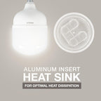 HAVELLS Adore Jumbo LED 70W B22 CDL LAMP (Pack of 6)
