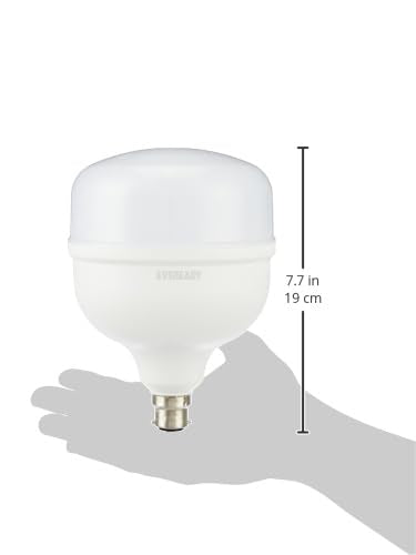 EVEREADY 50W LED Hammer Bulb, High CRI & High Efficiency | Energy Efficient, Mercury-Free, 4KV Surge Protection, 100 Lumens Per Watt, Warm White (3000K)...
