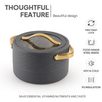 CELLO Velvetto Deluxe 2500 Insulated Casserole Hot Box for Kitchen 2500 ml, Grey |
