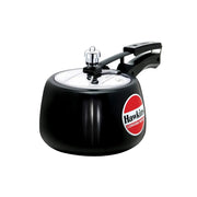 Hawkins 3 Litre Contura Black Pressure Cooker, Hard Anodised Inner Lid Cooker, Handi Cooker, (CB30)