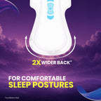Proease Go Sleep XXL Sanitary Pads for Women | 7 XXL Night Pads | Overnight Protection
