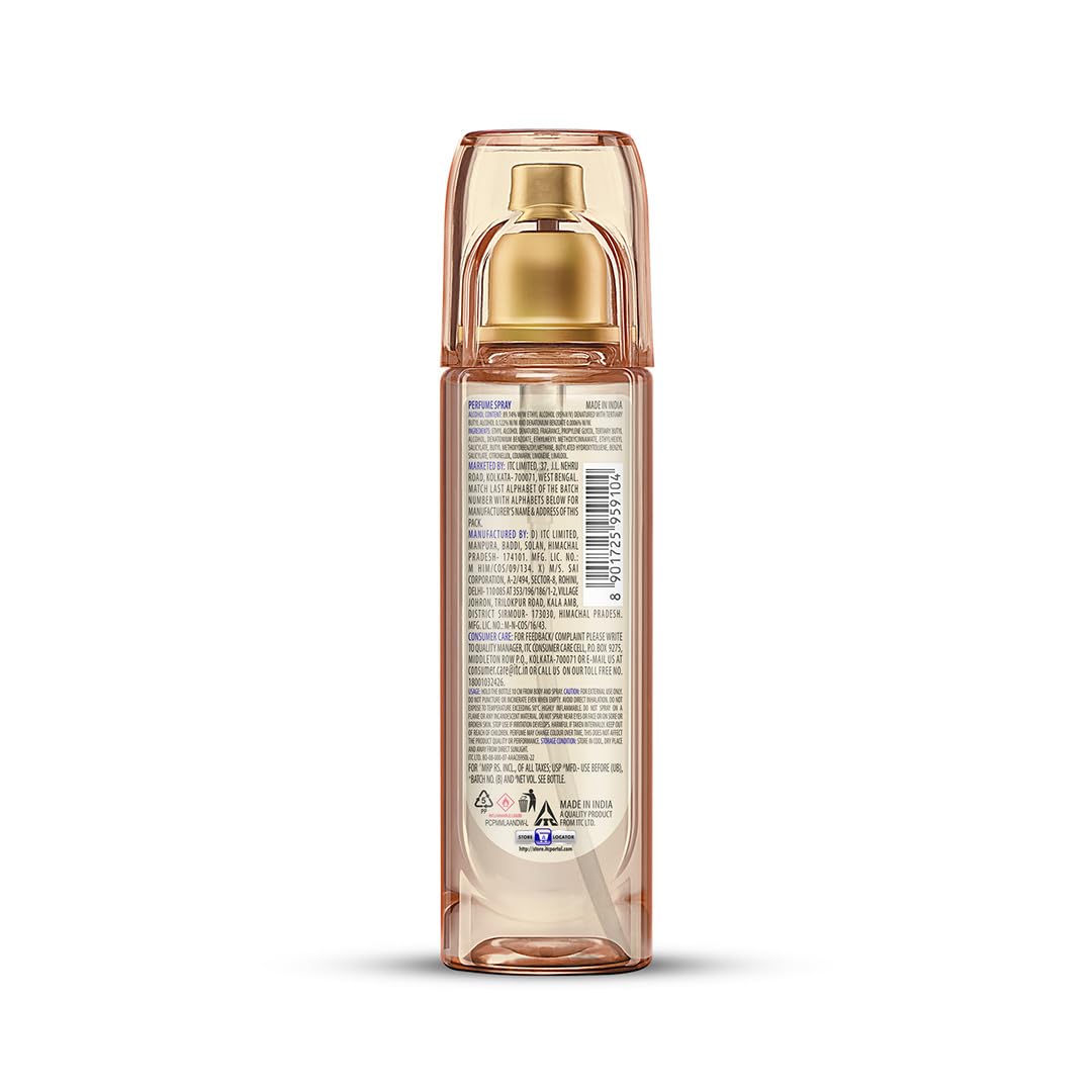 Engage W4 Perfume Spray for Women 120ml | Citrus & Floral | Long Lasting | No Parabens | No Silicones| Dermatologically Tested | Skin Friendly | Crafted...