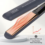 VEGA PROFESSIONAL Pro-Shine Slim Titanium Hair Straightener with 25mm