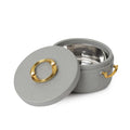 CELLO Ornetto 2000 Insulated Steel Casserole Hot Box for Kitchen 2000 ml Grey |
