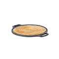 Prestige Neocast Flo Smooth Finish Cast Iron Dosa Tawa 30cm Black|Works On Gas & Induction|