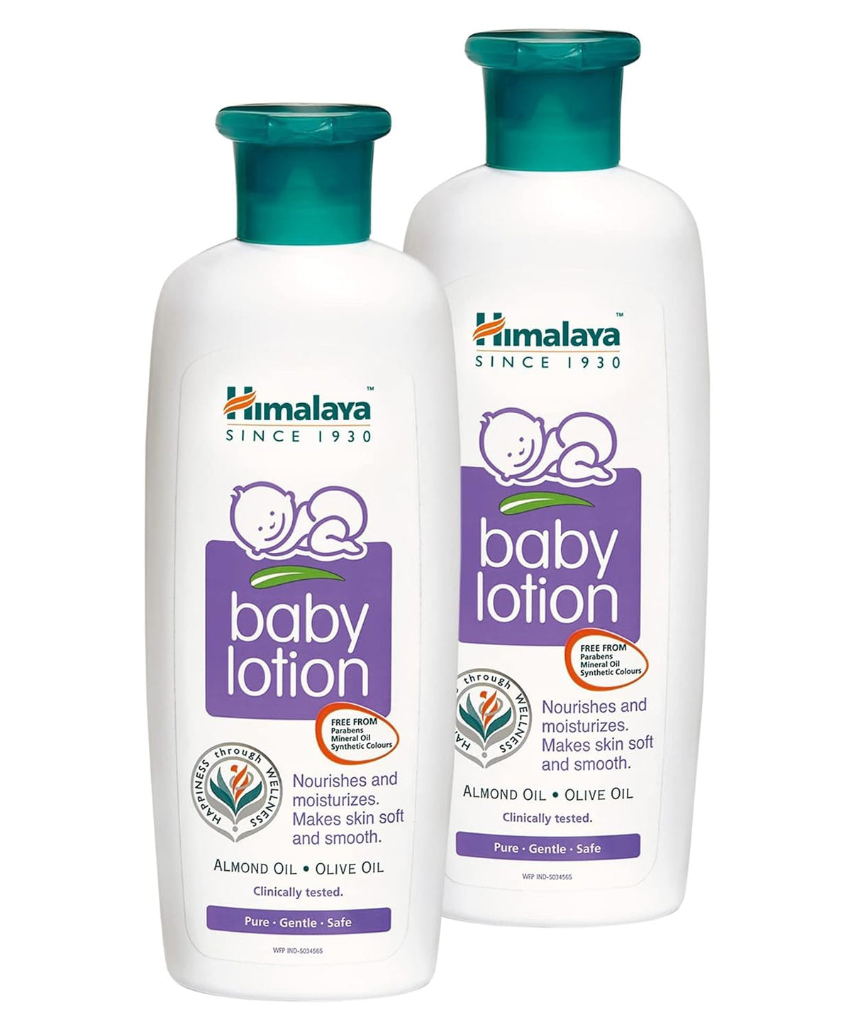 Himalaya Baby Body Lotion For All Skin Types 100 ml (Pack of 2)