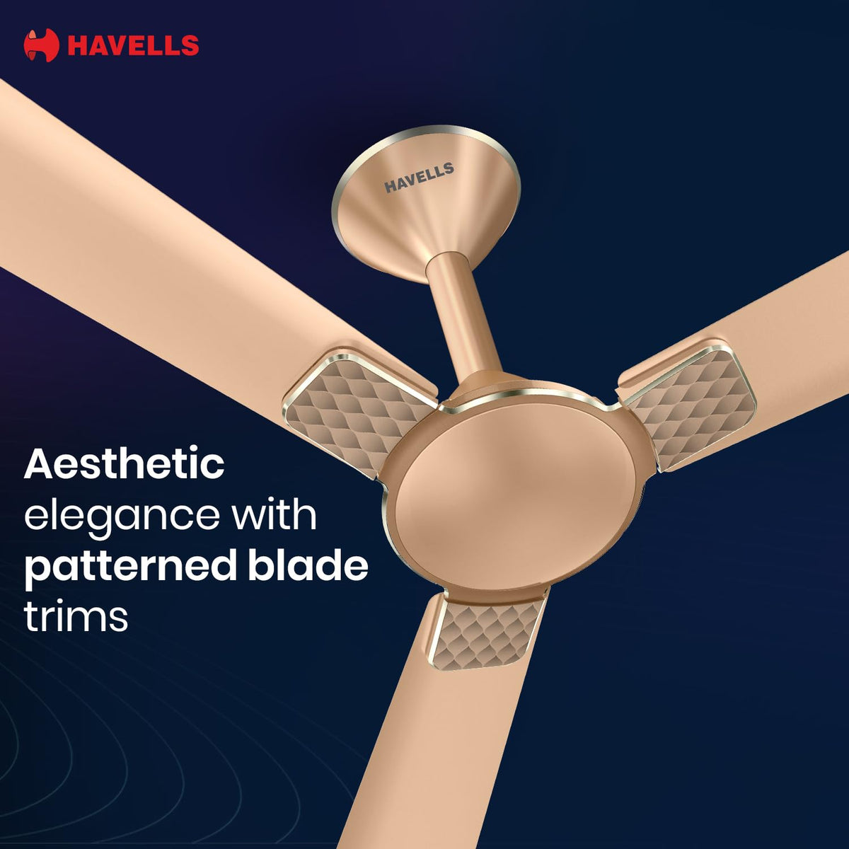 Havells 1200mm Enticer BLDC Prime Ceiling Fan| Compatible with Regulator & Remote| Upto 55% Energy Saving| 100% Copper Motor| 2...