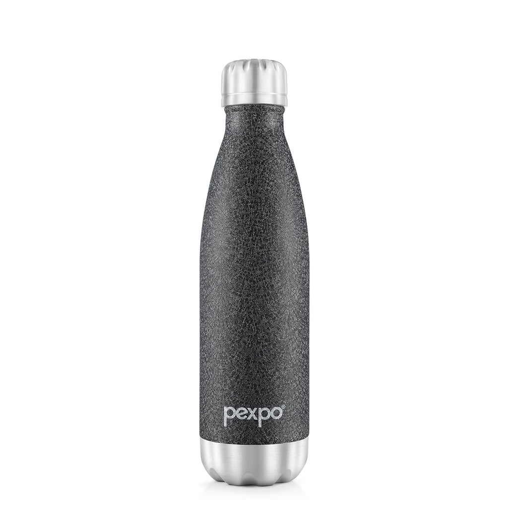 Stainless Steel Water Bottle Electro Black 500ml