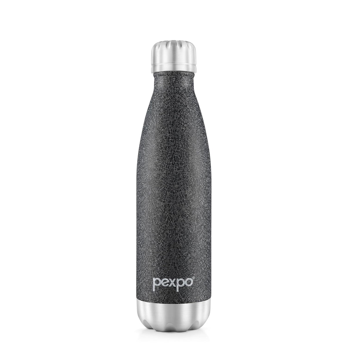 Stainless Steel Water Bottle Electro Black 500ml