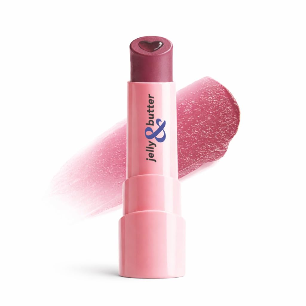 Blue Heaven Jelly & Butter SPF 50 Lip Balm infused with Jojoba Oil, Shea Butter + Vitamin E, smoothens Dry & Chapped Lips, Fades Pigmentation,...