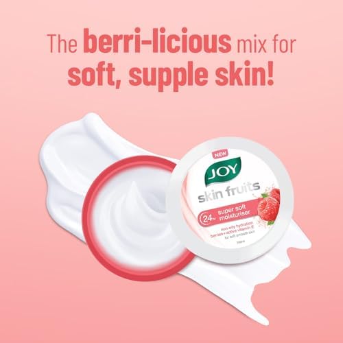 Joy Skin Fruits Body Lotion (500ml) & Berries Soft Cold Cream