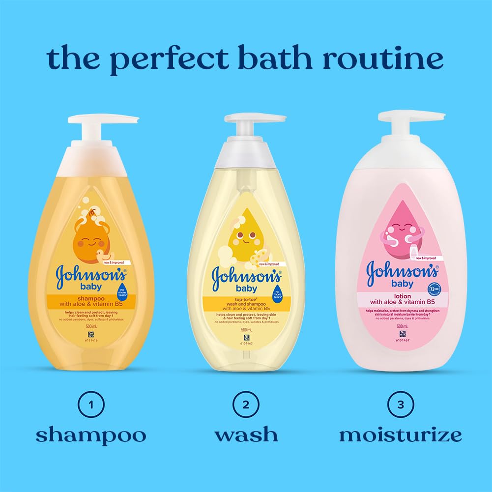 Johnson's Baby No More Tears Baby Shampoo Combo 500ml x 2