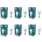 PHILIPS 12W Emergency Bulb|Rechargeable Emergency Bulb for Power Cuts|Backup : Upto 4hrs, Cool Day Light,Pack of 6, b22d, LED