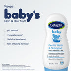 Cetaphil Baby Shampoo and Wash, 230 ml