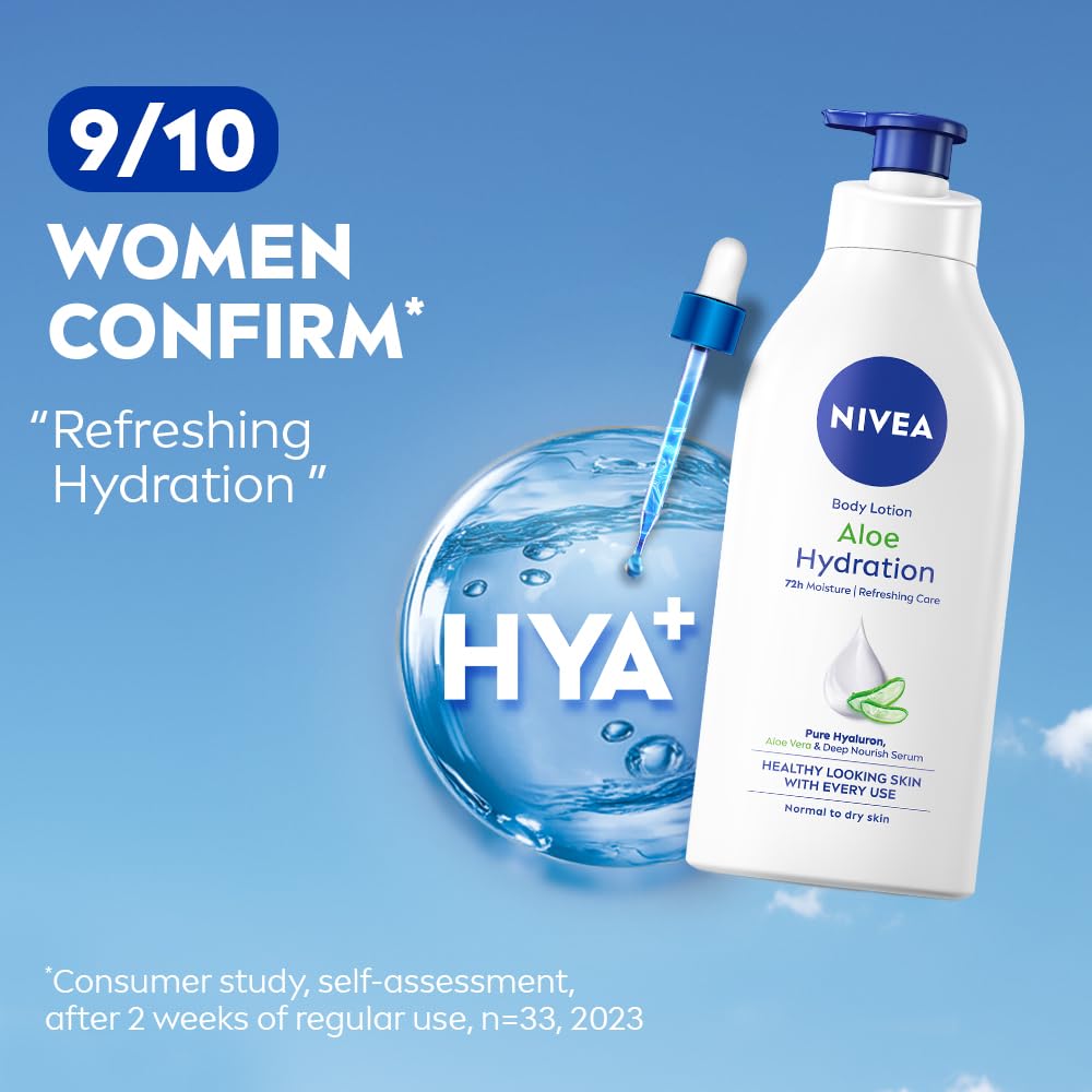 NIVEA Aloe Hydration Body Lotion 600 ml