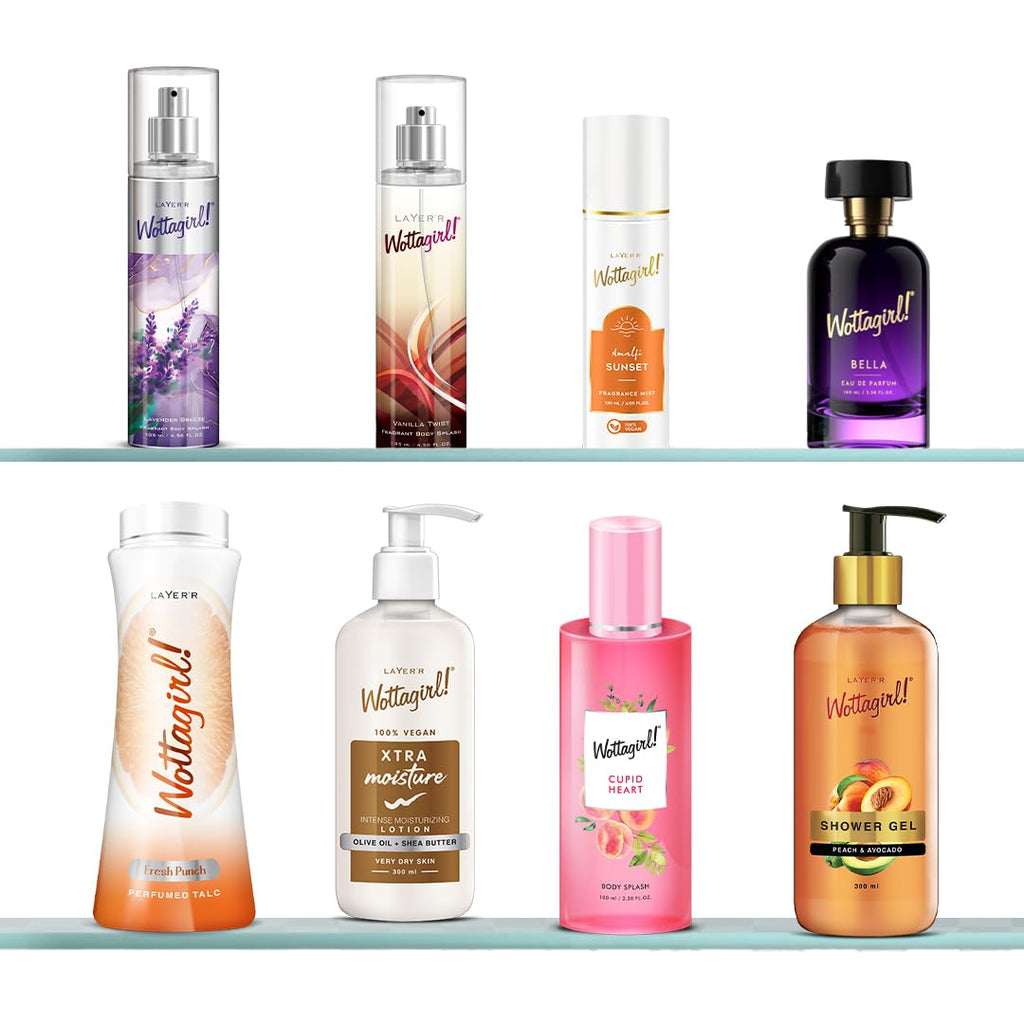 Layer'r Wottagirl Mystic Island Body Splash for Women 135ml | Long-lasting body splash with apple, pear & sandalwood notes. Fresh tropical fragrance...