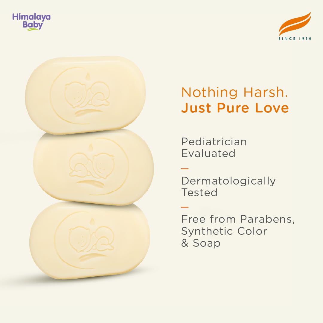 Himalaya Baby Bar with Pure Cow Ghee 75g|Buy 2 Get 1 Free