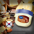 Vaseline Lip Therapy Cocoa Butter | Nourishing Balm for Soft & Glowing Finish | 72Hr Moisturization | Cocoa Butter Fragrance | 7g