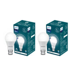 PHILIPS Motion Sensor LED Bulb 14W B22 | Crystal White Light for Home | Pack of 2