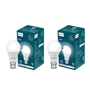 PHILIPS Motion Sensor LED Bulb 14W B22 | Crystal White Light for Home | Pack of 2