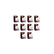 Eveready 5WPK10 Base B22 5-Watt LED Bulb (Cool Day Light) - Pack of 10
