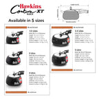 Hawkins 1.5 Litre Contura Black XT Pressure Cooker, Small Induction Cooker, Extra Thick Handi Cooker, Black (CXT15)