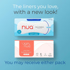 Nua Everyday Comfort Panty Liner for Women Daily Use | Pack of 40 liners 190mm