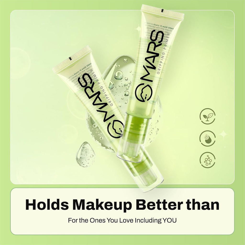 MARS Glow O' Clock Gel Primer for Face Makeup,Ideal for Dry Skin (30ml) (Pack of 2)