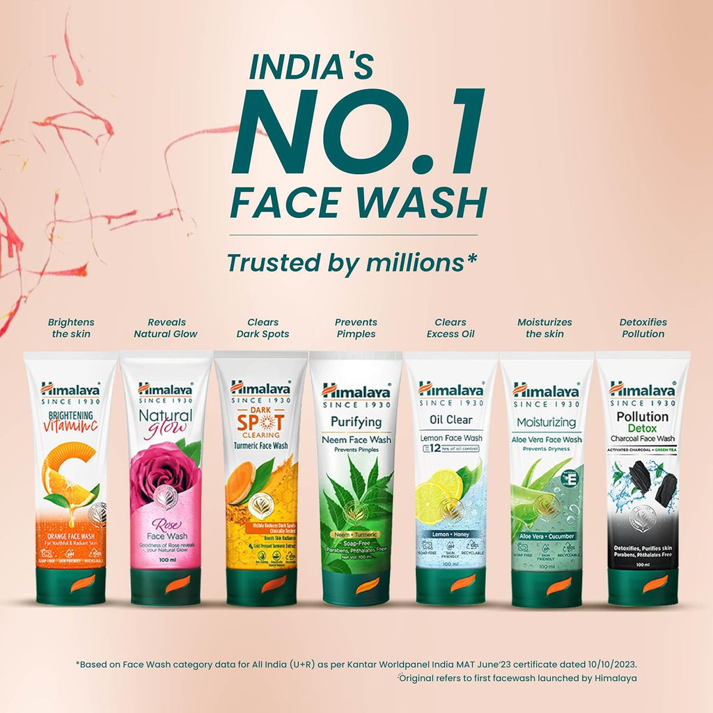 Himalaya Natural Glow Kesar Face Wash,150ml