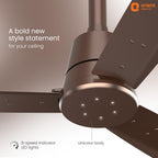 Orient Electric Newly Launched 1200 mm Proton BLDC | BLDC energy saving ceiling fan with Remote |BEE 5-star rated | Saves up to 50% on electricity bills | 3...