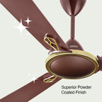 USHA Striker NEO 1200mm Energy Saving High Speed Scratch & Dust Resistant Decorative Ceiling Fan |1star| ISI Certified ||Cocoa Bean|