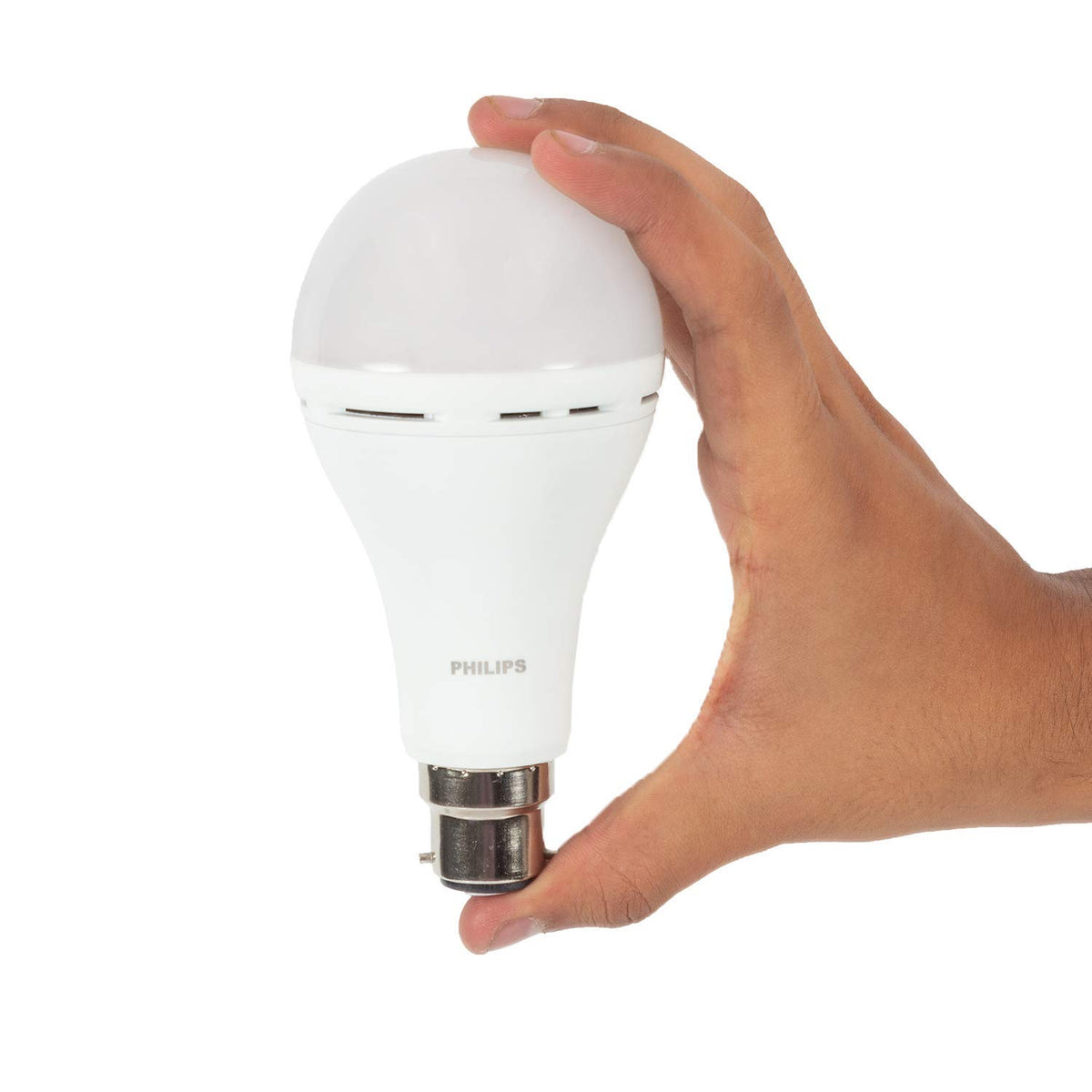 PHILIPS 12W Emergency Bulb | Rechargeable Emergency Bulb for Power Cuts | Backup : Upto 4hrs, Cool Day Light,Pack of 2| b22d | LED