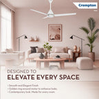 Crompton Energion Hyperboost 1200mm BLDC Ceiling Fan | Point Anywhere Remote Control | Superior Air Delivery | 2 Year...